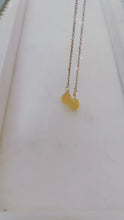 SOLD~Citrine Briolette Thread Earrings.