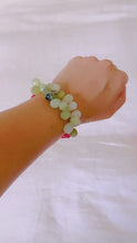 Peruvian Opal and Cherry Quartz Bracelet