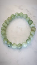 Burmese Jade Stretch Bracelet.