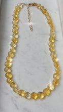 SOLD~Citrine Necklace 8mm