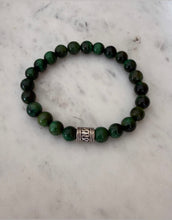 Green Tiger Eye Protection Stretch Bracelet