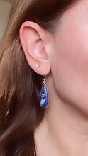 Lapis Teardrop Earrings