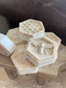 Oatmeal milk & honey comb soap with honey bee