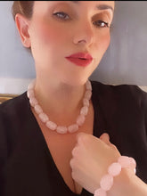 Natural Rose Quartz Necklace