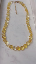 SOLD~Citrine Necklace 8mm