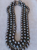 Triple Row Cultured Pearls Necklace.