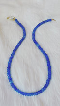 Blue Agate Choker Necklace.