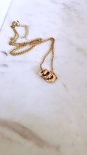 Trio Circle Necklace.