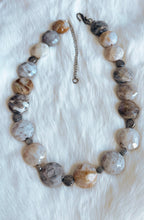 Ocean Jasper & Celtic Rondells Necklace.