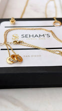 Trio Circle Necklace.