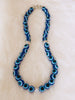 SOLD~Classic Blue Stone Evil Eye Necklace.