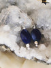 Blue Chalcedony threader earrings