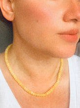 SOLD~Citrine Rondelle Necklace.