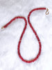 SOLD~Ruby Agate Necklace.