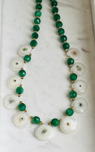 SOLD~Solar Quartz & Green Jade