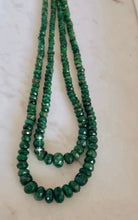 SOLD~Natural Beryl Emerald Gemstone Necklace.