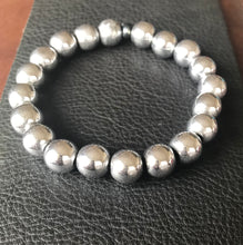 Hematite 10mm Stretch Bracelet