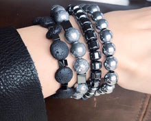 Hematite 10mm Stretch Bracelet