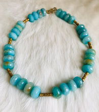 Blue Chrysoprase Necklace