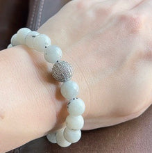 SOLD~Labradorite Stone 10mm Stretch Bracelet.