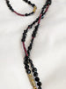 Black Spinel & Rubies Multi-Wear Necklace