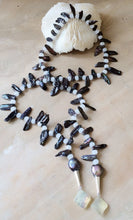 Pearls & Opal Lariat