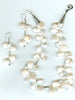 Fresh water pearls & Swarovski crystal Necklace.
