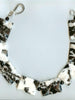 Zebra stone & Onyx Necklace.